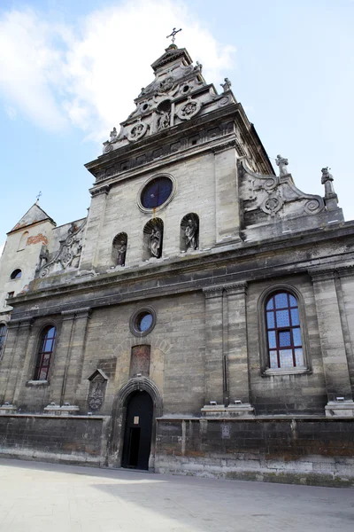 stock image Bernardine church in Lviv