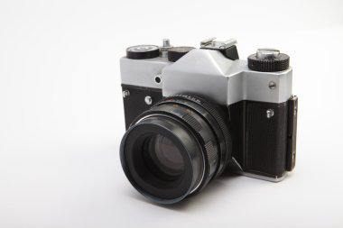 Old-fashioned film photo-camera clipart