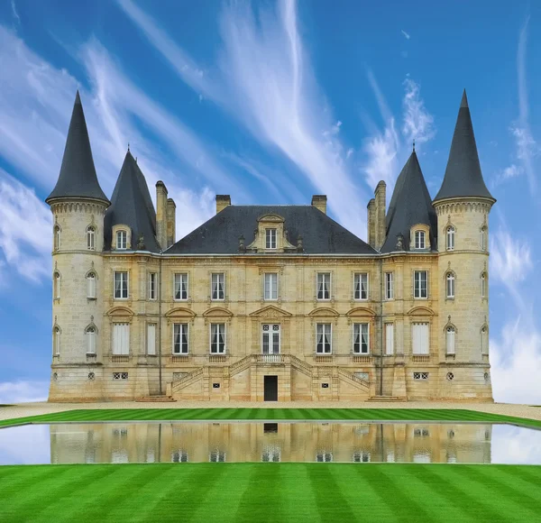 stock image A chateau in the loire valley, France, Europe.