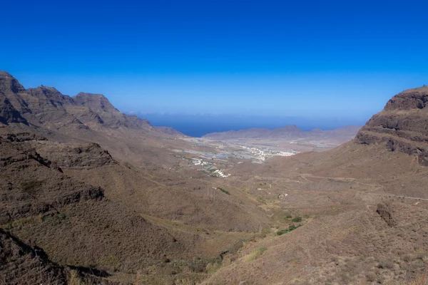 Montanhas e falésias de Gran Canaria — Fotografia de Stock