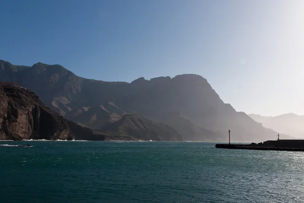 Gran Canaria hegyek és sziklák — Stock Fotó