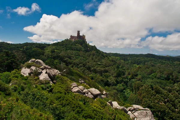 在葡萄牙的辛特拉城堡 — 图库照片