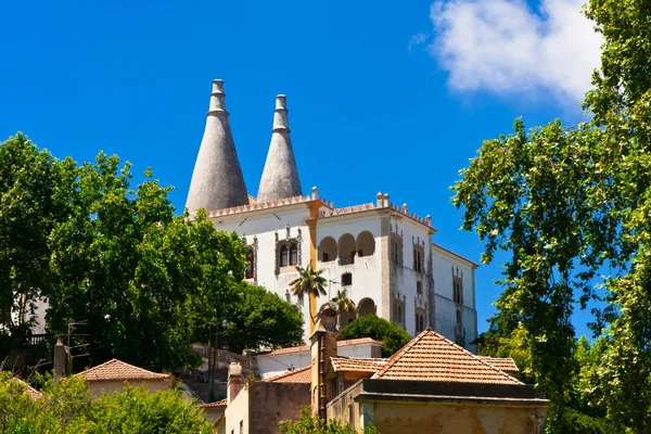 Замок Синтра в Португалии — стоковое фото