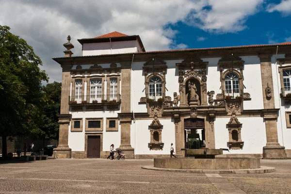 Guimarães gamla staden slottet — Stockfoto