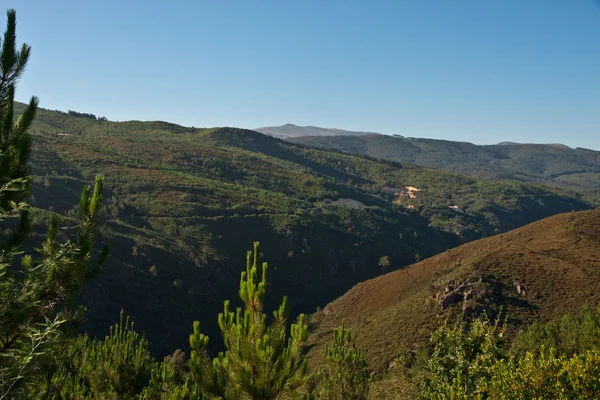Горы Португалии Мондим-де-Басто — стоковое фото