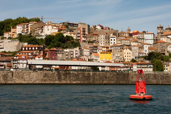 Uitzicht op de rivier Porto — Stockfoto