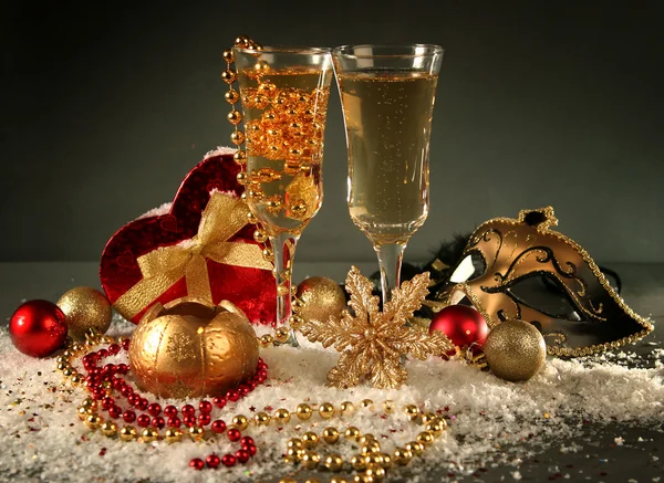 Zlatá champagne — Stock fotografie