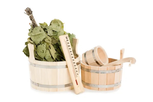 Items traditional Russian bath — Stock Image Items traditional Russian bath Royalty Free Stock Images