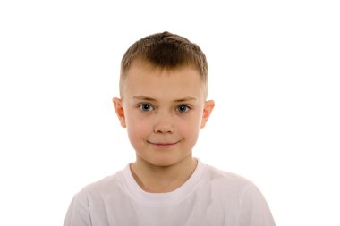 Smiling boy clipart