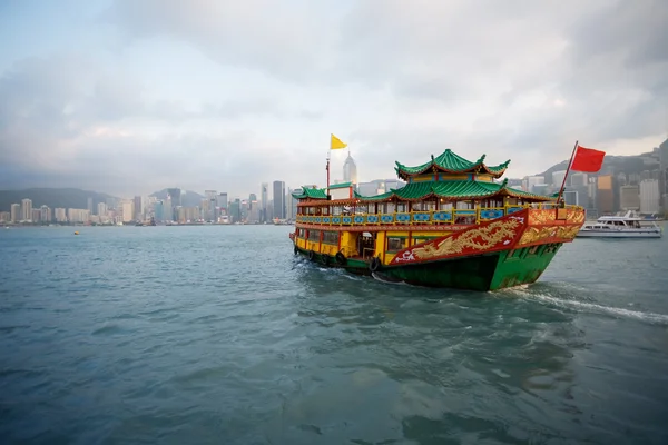 Rejs promem w hong Kongu — Zdjęcie stockowe
