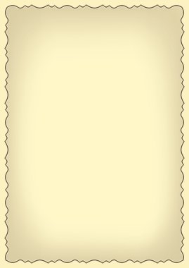 Old frame with gradient - vector clipart