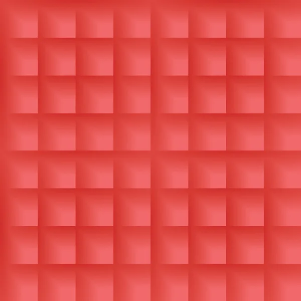Червоний геометричний безшовний візерунок - eps 10 — стоковий вектор