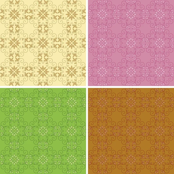 Vector - set of colored backgrounds — Stock Vector