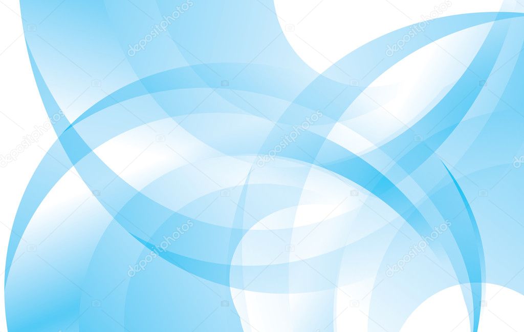 Blue and white abstract vector background