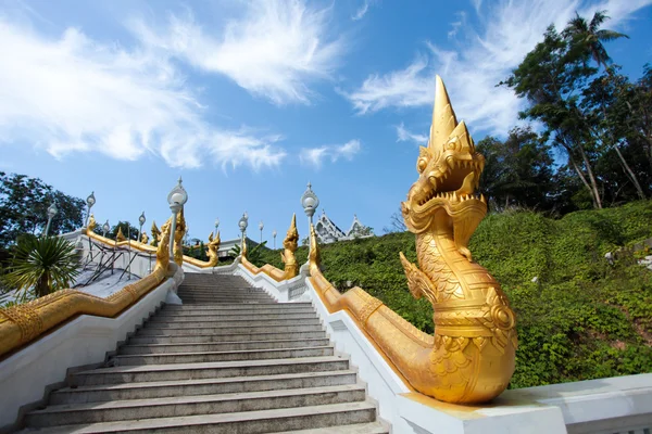 Σκάλες με χρυσό δράκους — Φωτογραφία Αρχείου