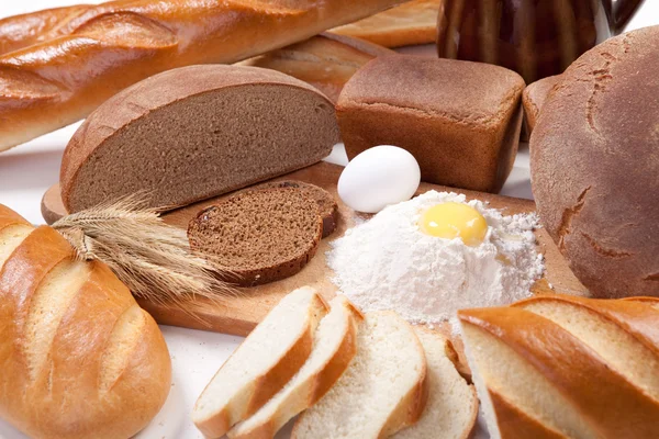 Bread bakery products — Stock Photo, Image