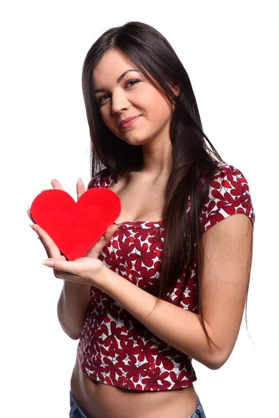 Woman in love — Stock Photo, Image