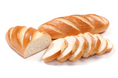 White long loaf clipart