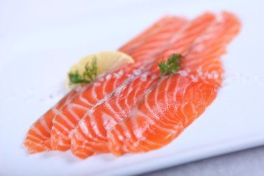 Fresh salmon clipart