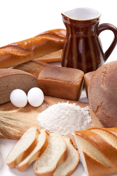 Bakkerij broodproducten — Stockfoto