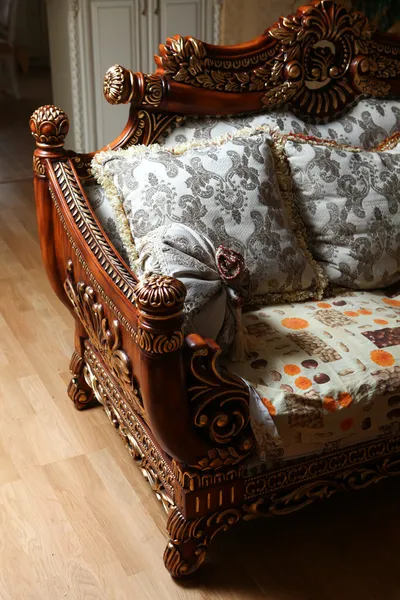 stock image Carved sofa