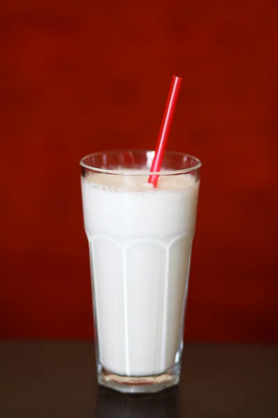 दूध शेक का ग्लास — स्टॉक फ़ोटो, इमेज