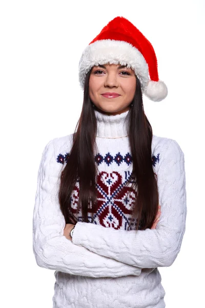 Karácsonyi lány — Stock Fotó