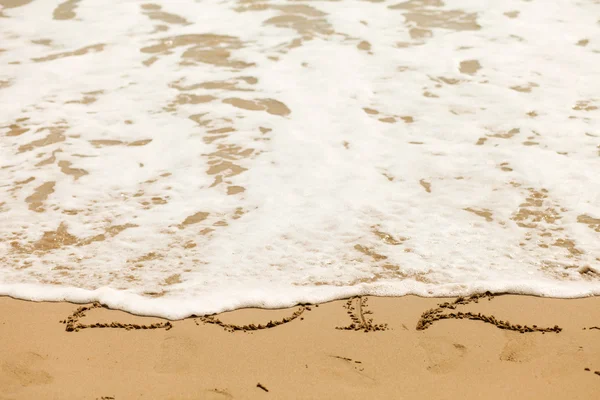 Desenho na areia — Fotografia de Stock