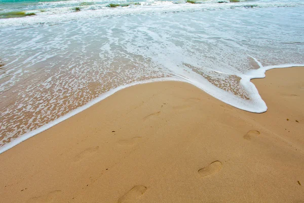 Sabbia e onda — Foto Stock