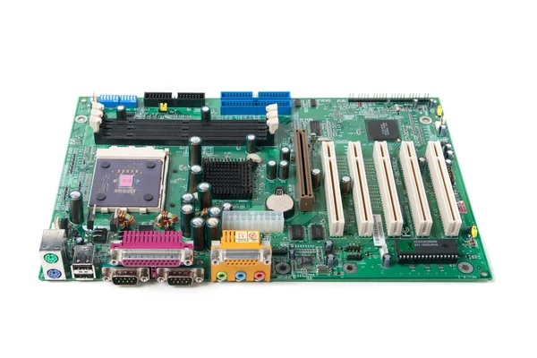 PC motherboard. — Stock Photo, Image
