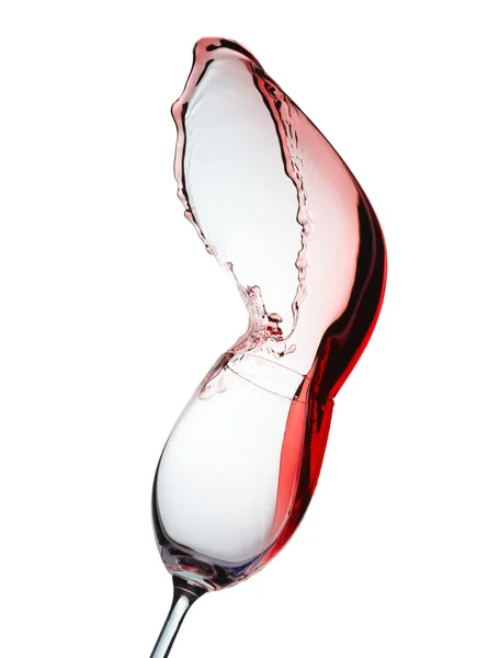 Czerwone wino, przelewanie — Zdjęcie stockowe