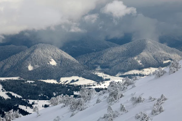 Tél a hegyekben — Stock Fotó
