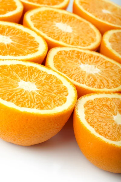 Orange halves — Stock Photo, Image