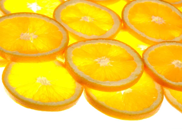 Portakal dilimleri — Stok fotoğraf
