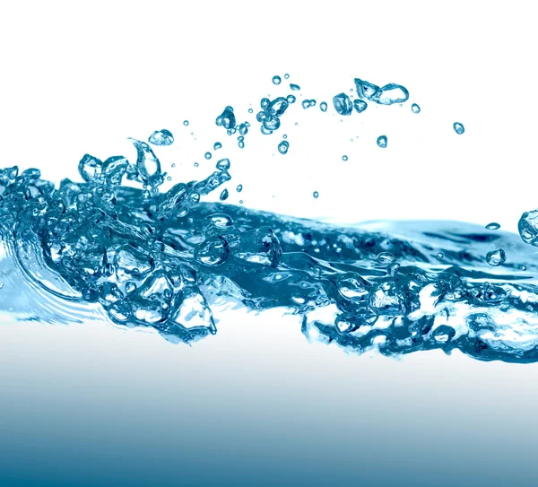 Water splashing background — Stockfoto