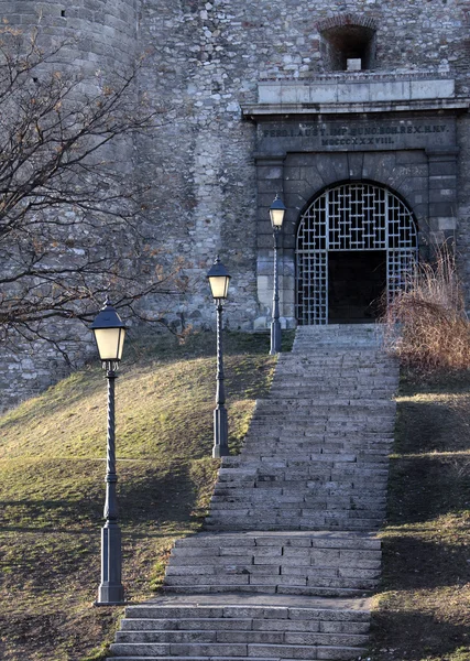 Escadaria do castelo — Fotografia de Stock