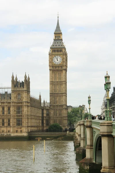 Londýnský parlament a Big Ben — Stock fotografie