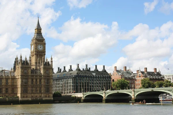 Parlamento de Londres y Big Ben — Foto de Stock