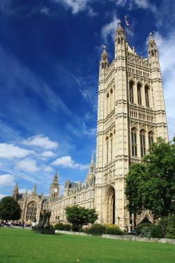 London Parliament and Big Ben clipart