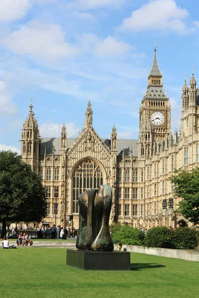 London parlamentet och Big ben — Stockfoto