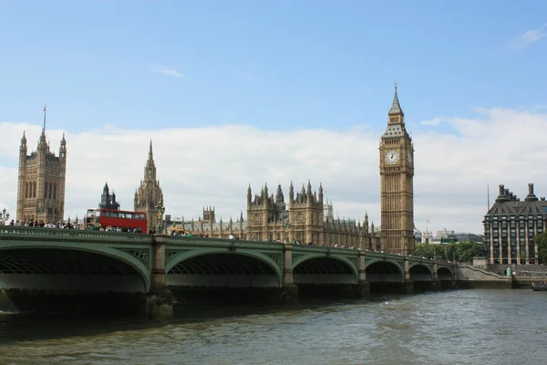 Londra Parlamentosu ve Büyük Ben — Stok fotoğraf