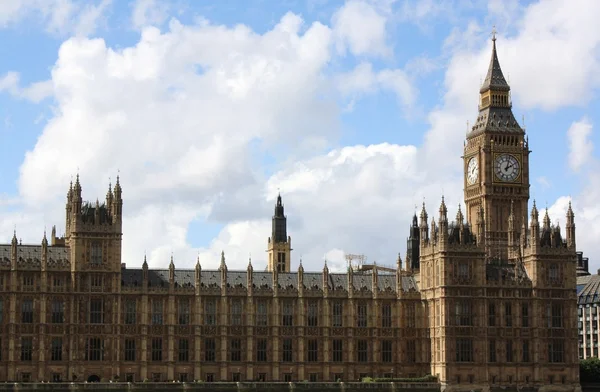 Parlamento di Londra e Big ben — Foto Stock
