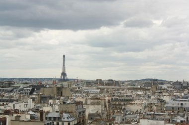 Paris 'teki Eyfel Kulesi. Fransa