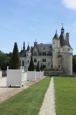 Chateau de chenonceau. Loire. Fransa