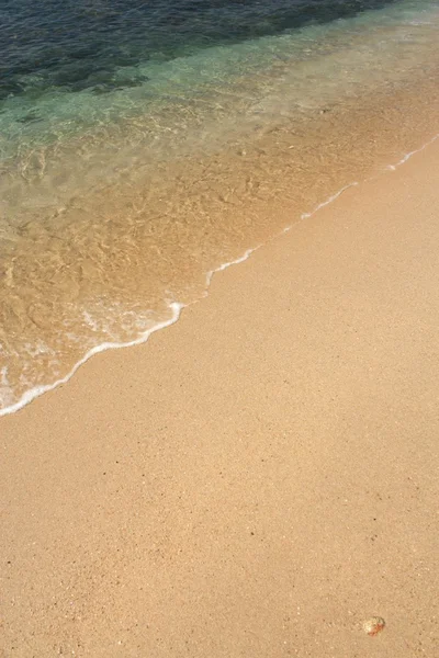 Wellen am tropischen Strand. Hintergrund — Stockfoto