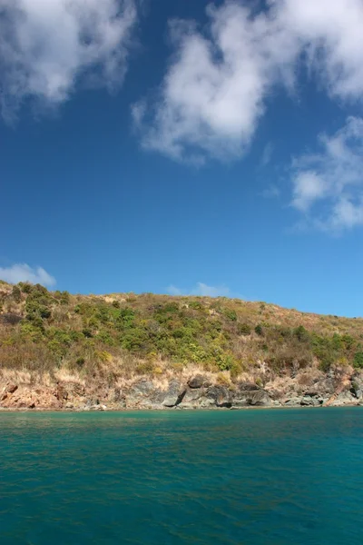 맑은 물과 카리브해 섬 — 스톡 사진