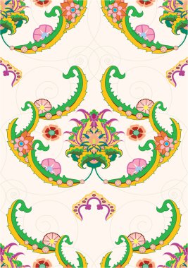 Ornate pattern clipart