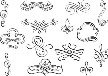 Perfect design elements clipart