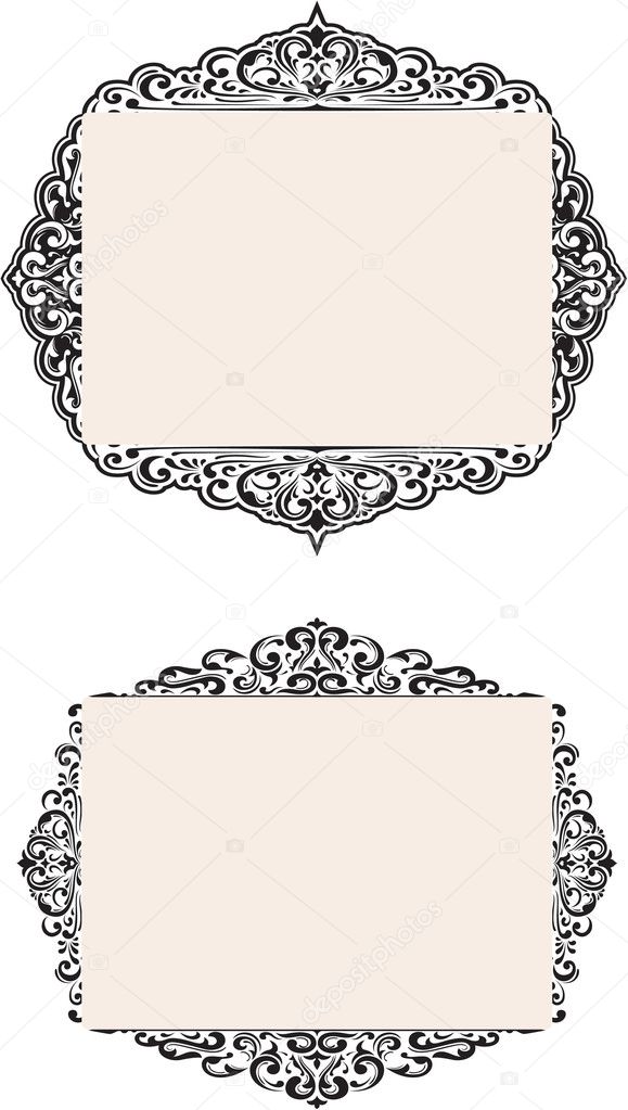Nice frames — Stock Vector © buravtsoff 8571655