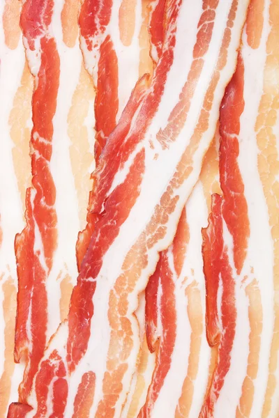 Skivor av rökt bacon — Stockfoto